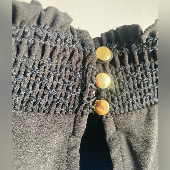 XOXO Juniors Asymmetrical-Hem Mock-Neck Top XL Vintage - Picture 5 of 7